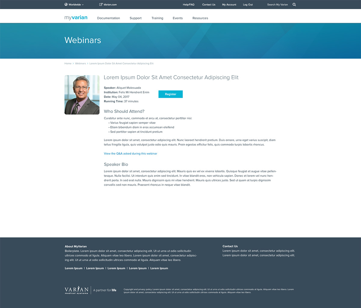 webinar detail